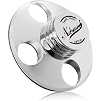 Nobsound - Estabilizador de metal para tocadiscos- peso para discos- sujeción- alta fidelidad plata